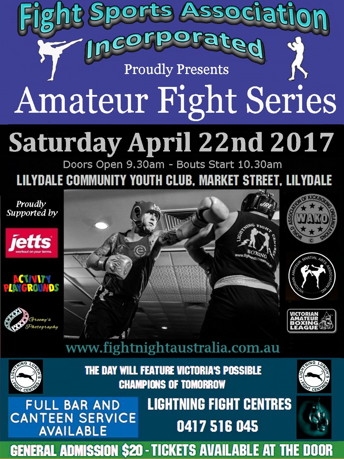 Amateur Fight Series Fightnight Australia